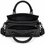 Steve Madden Logo Satchel Bag Women - BLK - Black