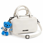 Steve Madden Mini Satchel Crossbody Bag Women - WHT - White