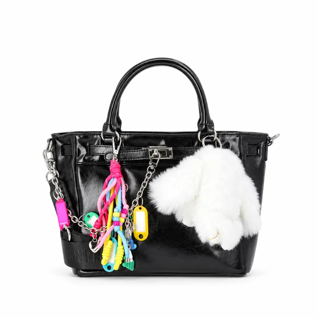 Steve Madden NYC Top Handle Satchel Women - BLK - Black