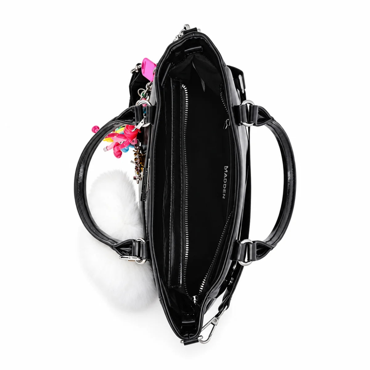 Steve Madden NYC Top Handle Satchel Women - BLK - Black