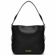 Steve Madden Sonya Leather Shoulder Bag Women - BLK - Black