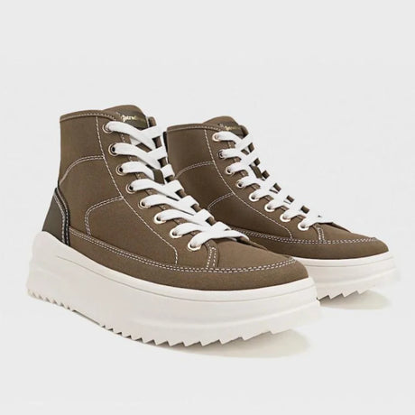 STRADIVARIUS Fabric High Top Trainers - Shoes