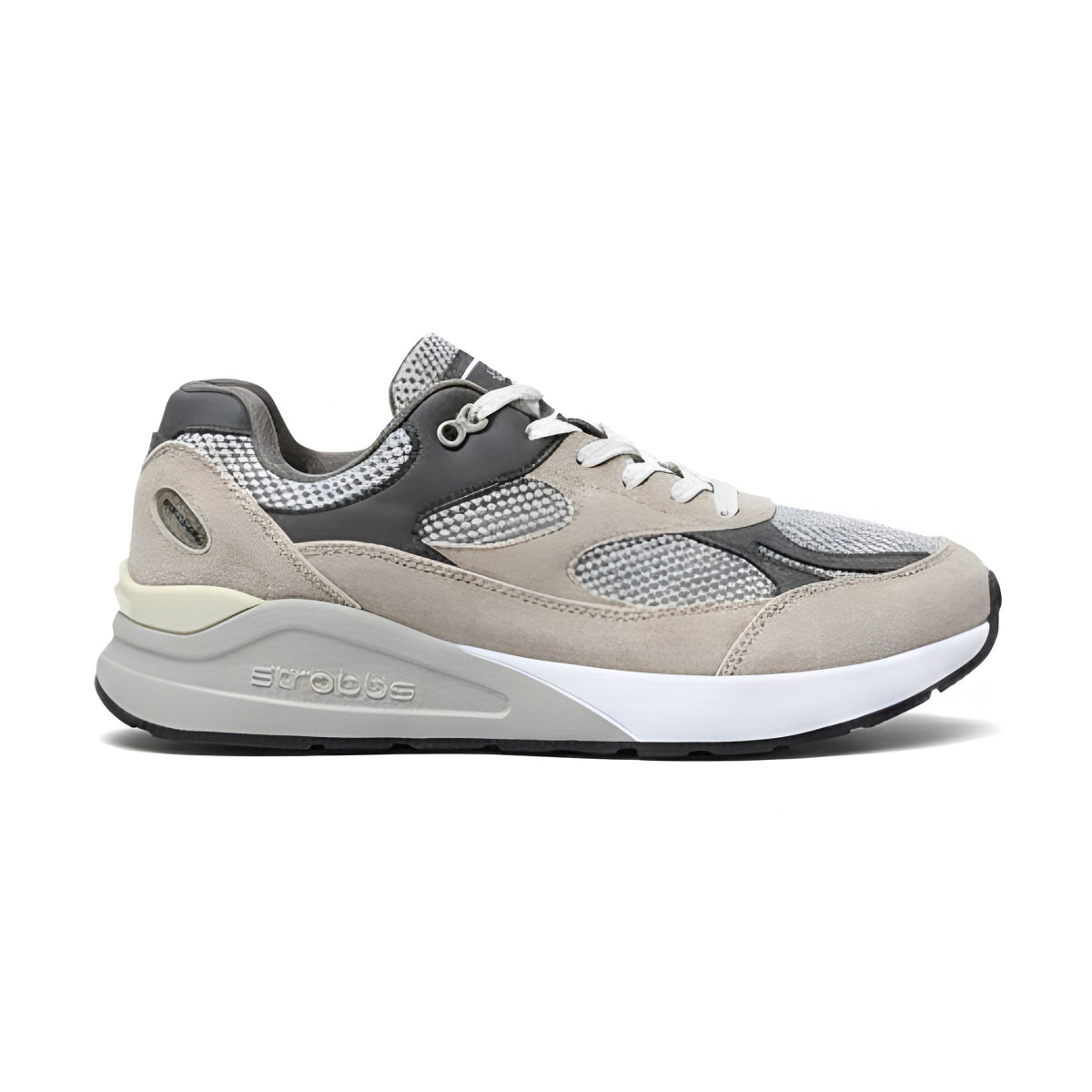 Strobbs Casual Sport Sneaker Men B3764-GRY - Light Gray / 43