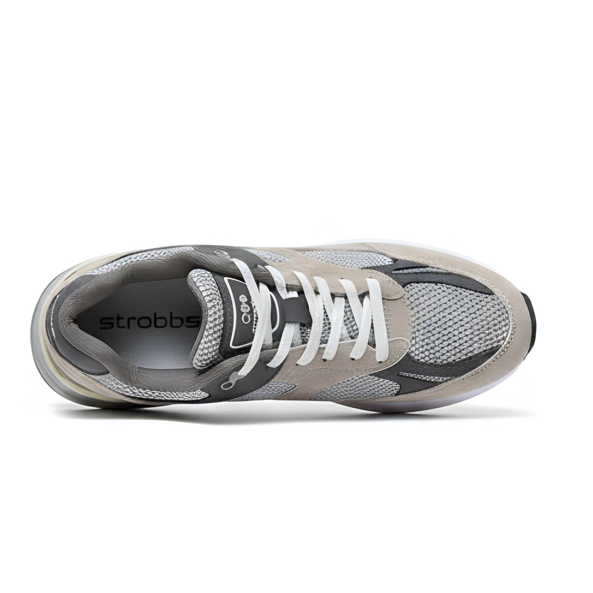 Strobbs Casual Sport Sneaker Men B3764-GRY