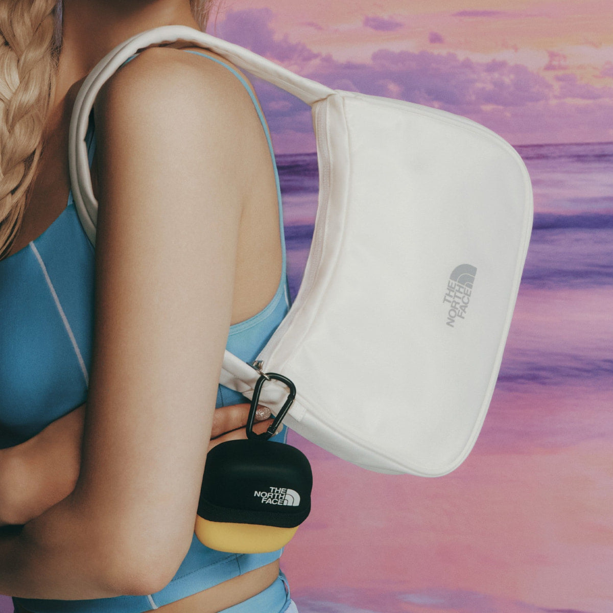 THE NORTH FACE Bonney Mini Hobo Bag NN2PQ08K-WHT - White