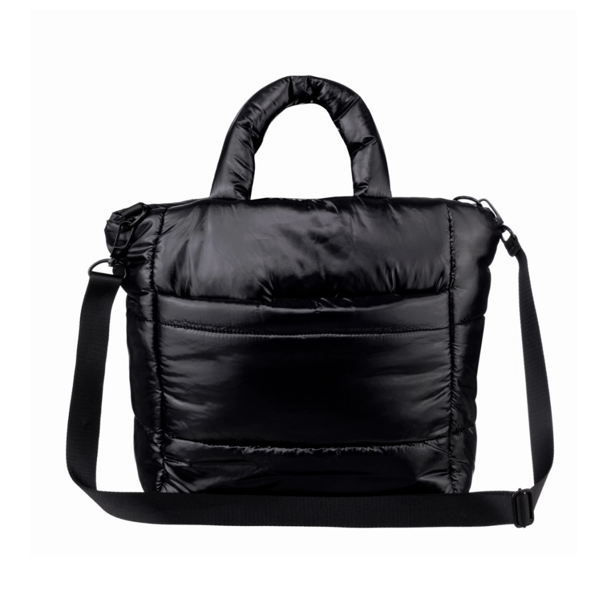 THE NORTH FACE PLUMPY TOTE BAG LARGE NN2PQ60J - BLK - Black
