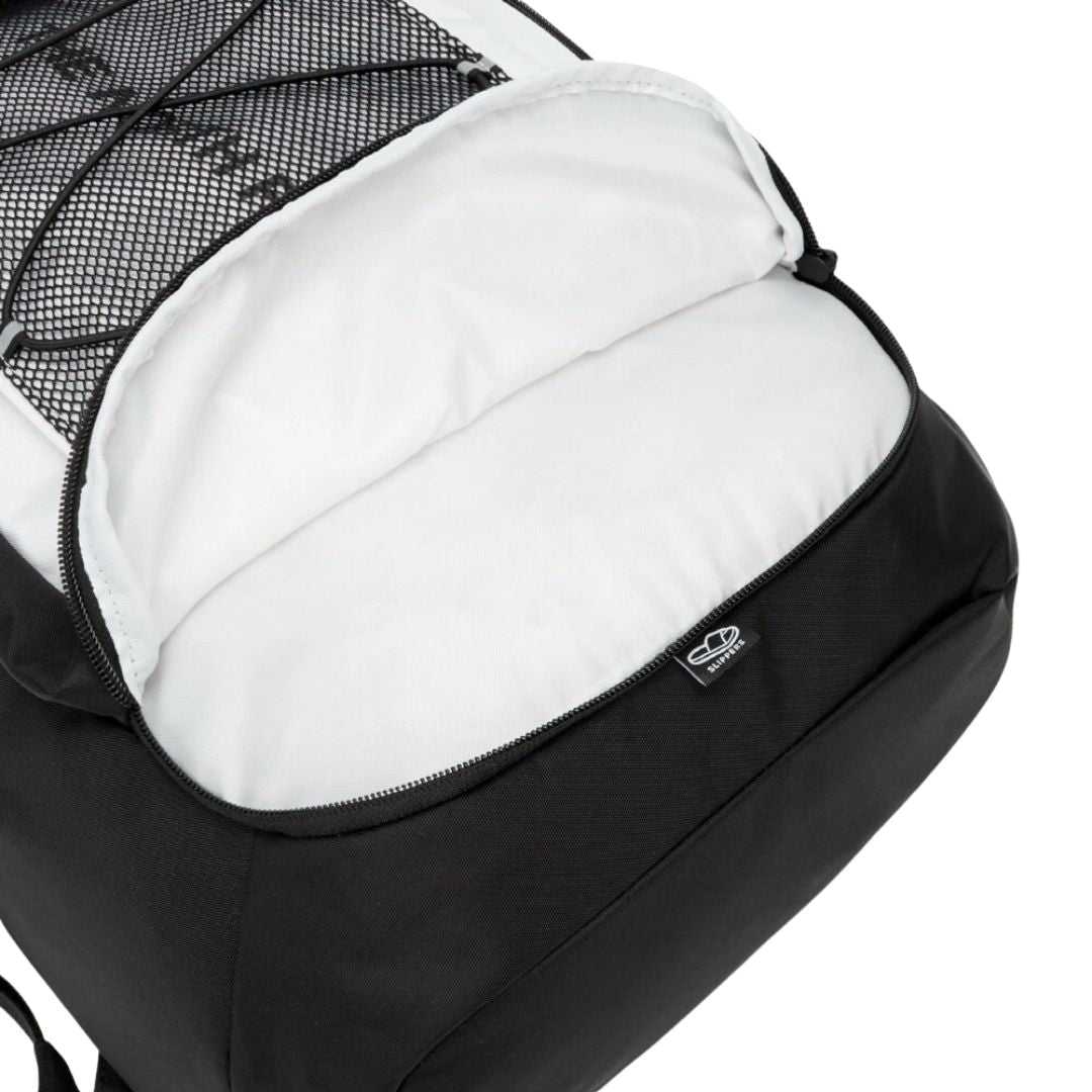 The North Face Super Pack Backpack NM2DQ04J-WHTBLK - White/ Black