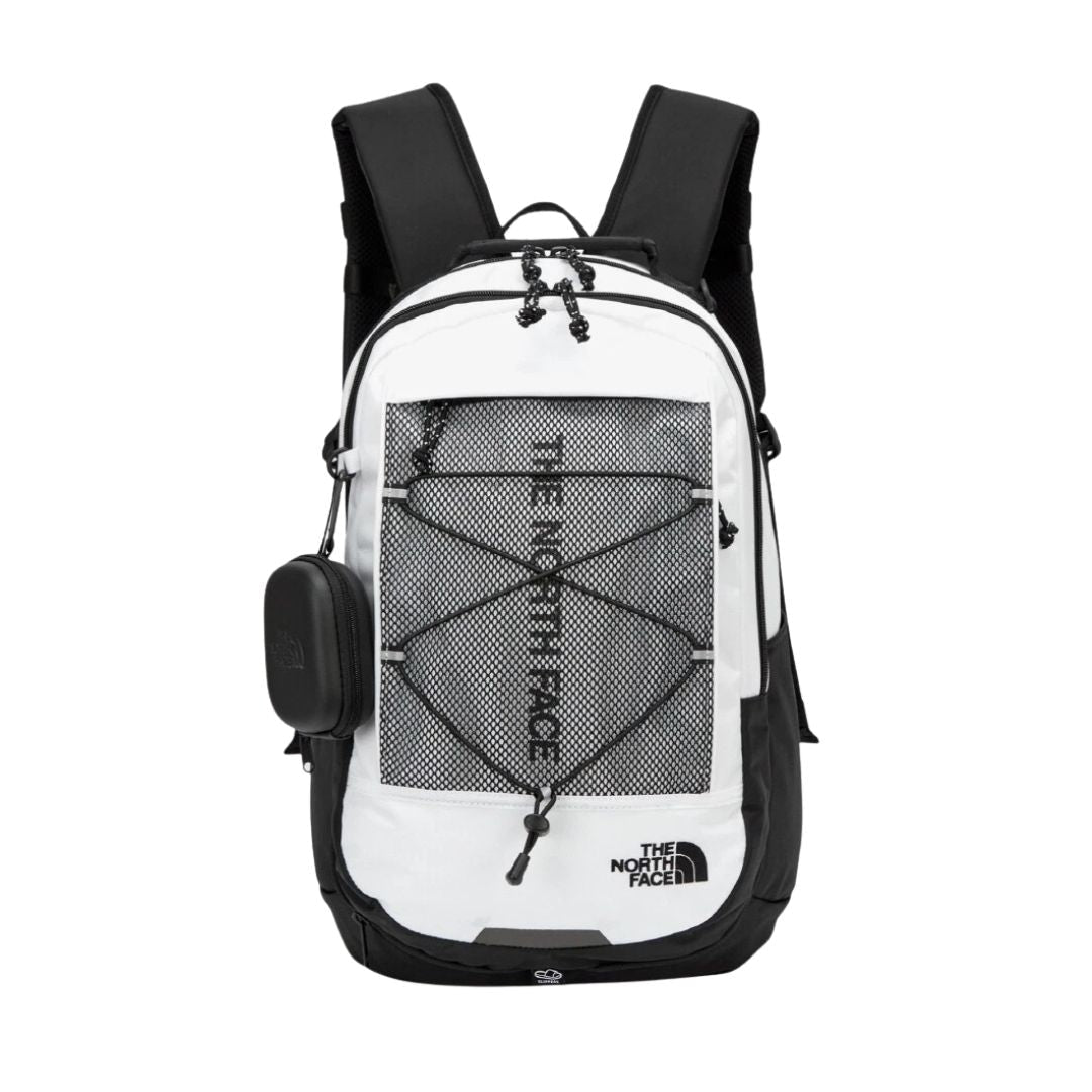 The North Face Super Pack Backpack NM2DQ04J-WHTBLK - White/ Black