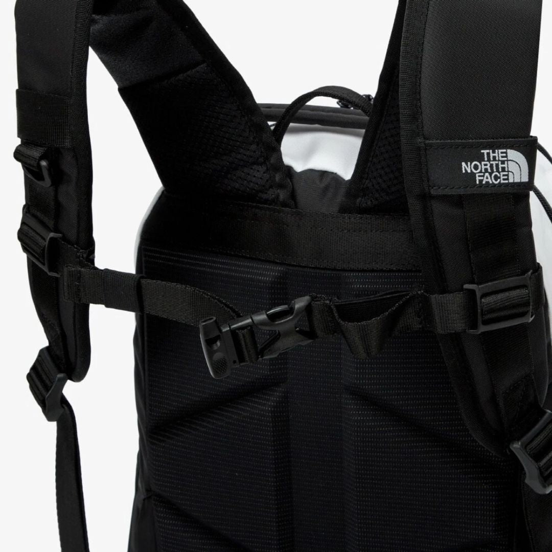 The North Face Super Pack Backpack NM2DQ04J-WHTBLK - White/ Black