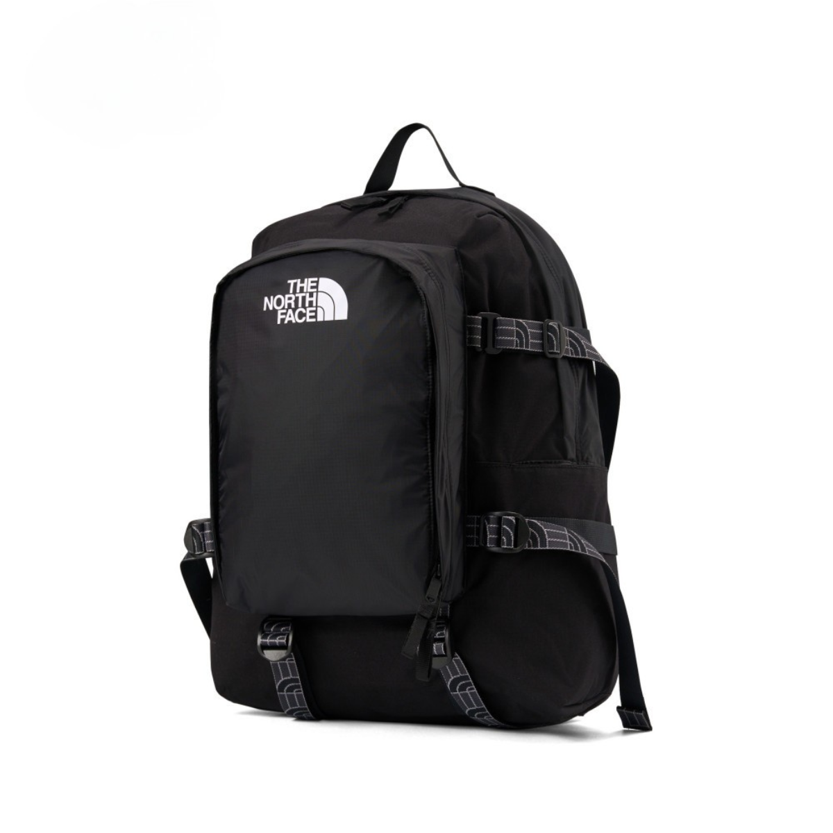The North Face Face Urban Cordura Daypack Outdoor Backpack Bag - BLK - Black
