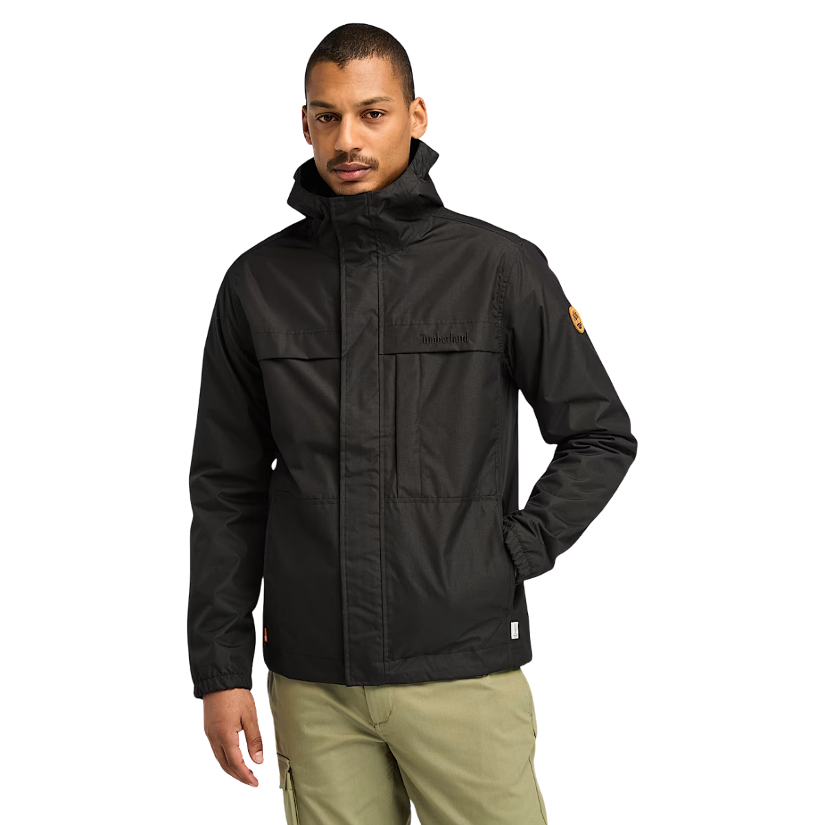 Timberland Benton Waterproof Shell Jacket-BLK - Black / S