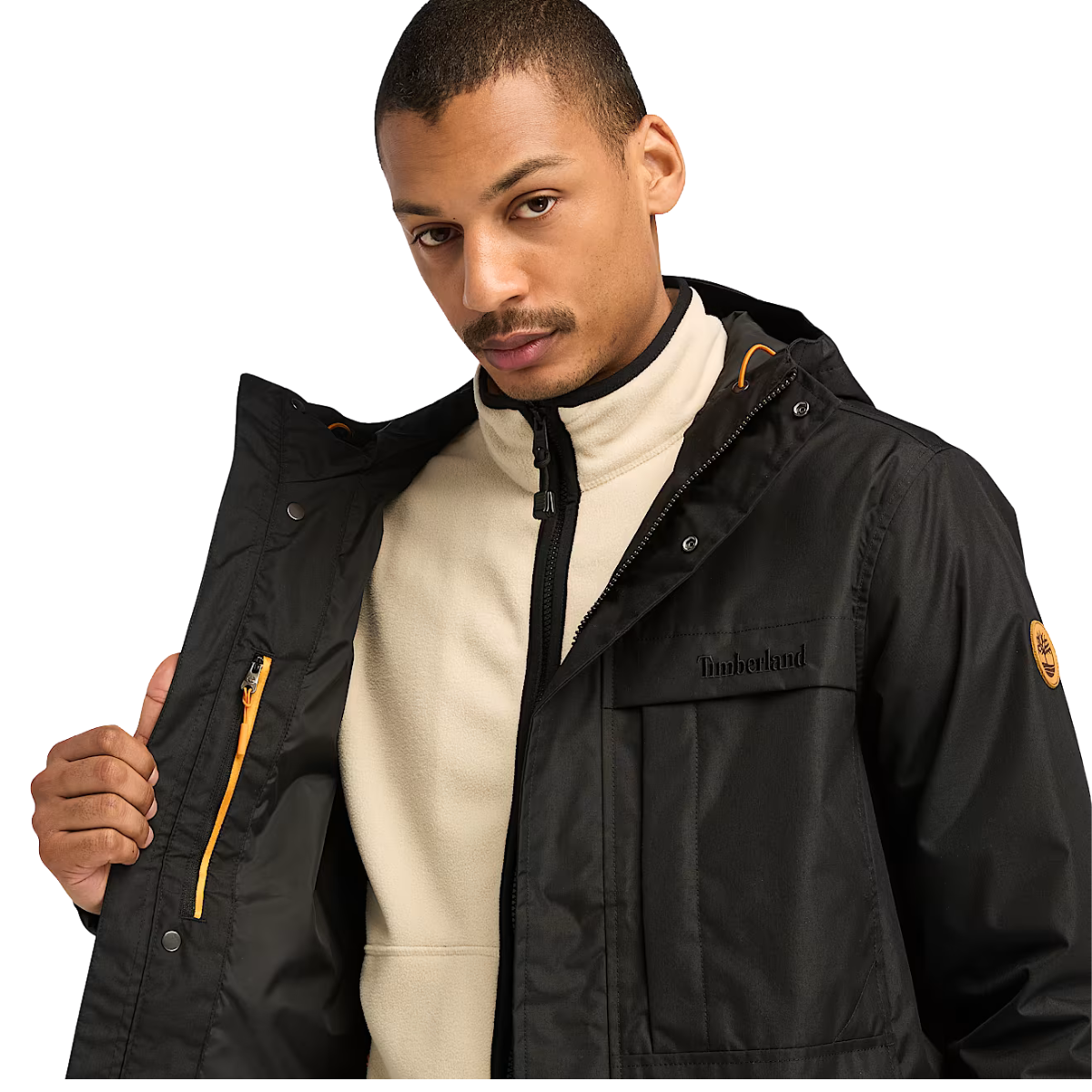 Timberland Benton Waterproof Shell Jacket-BLK
