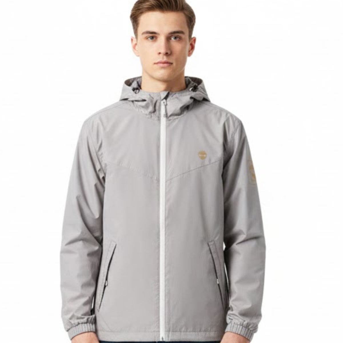 Timberland Hooded Waterproof Jacket Men - GRY