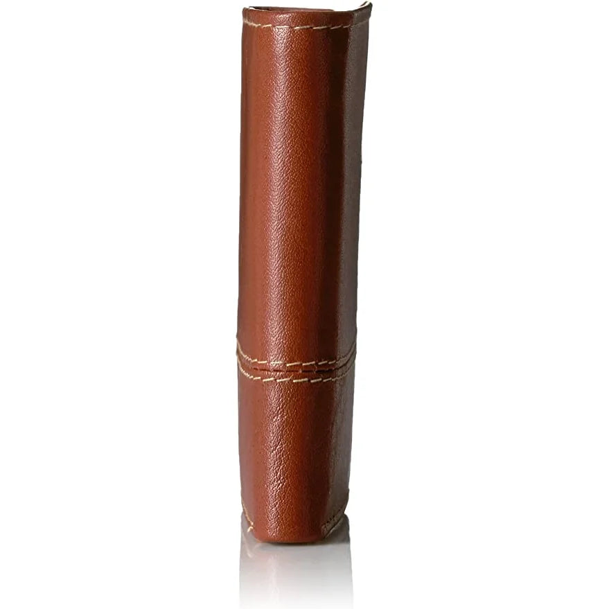 Timberland Men’s Leather RFID Blocking Trifold Wallet - Cognac - Accessories