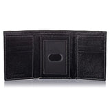 Timberland Men’s Leather Trifold Wallet - Black - Accessories