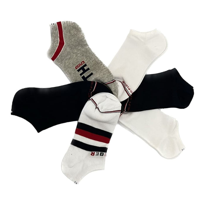 Tommy Hilfiger 3-Pack Low Cut Socks - 3 Pairs / Multi / OS - Accessories