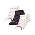 Tommy Hilfiger 3-Pack Low Cut Socks - 3 Pairs / White/ Black/ Gray / OS