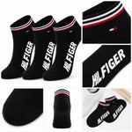 Tommy Hilfiger 3-Pack Low Cut Socks- BLK - 3 Pairs / Black / OS