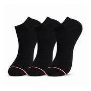 Tommy Hilfiger 3-Pack Low Cut Socks- BLK - 3 Pairs / Black / OS