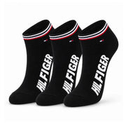 Tommy Hilfiger 3-Pack Low Cut Socks- BLK - 3 Pairs / Black / OS