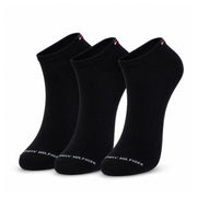 Tommy Hilfiger 3-Pack Low Cut Socks-BLK - Pairs6 / Black / OS