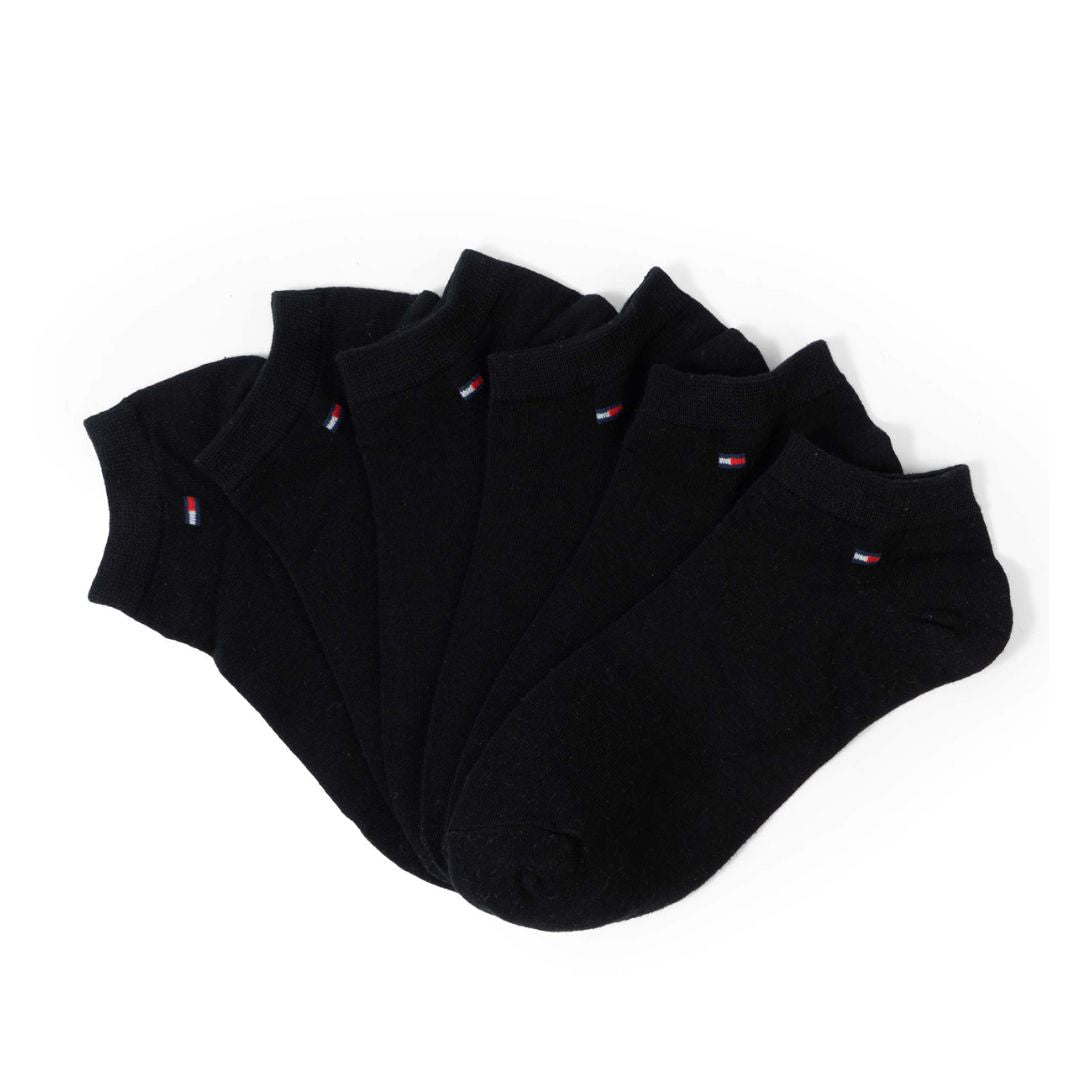 Tommy Hilfiger 3-Pack Socks - BLK - 3 Pairs / Black / OS