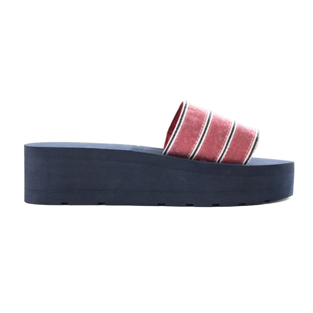 Tommy Hilfiger Adelinn Flatform Wedge Sandal - PNK
