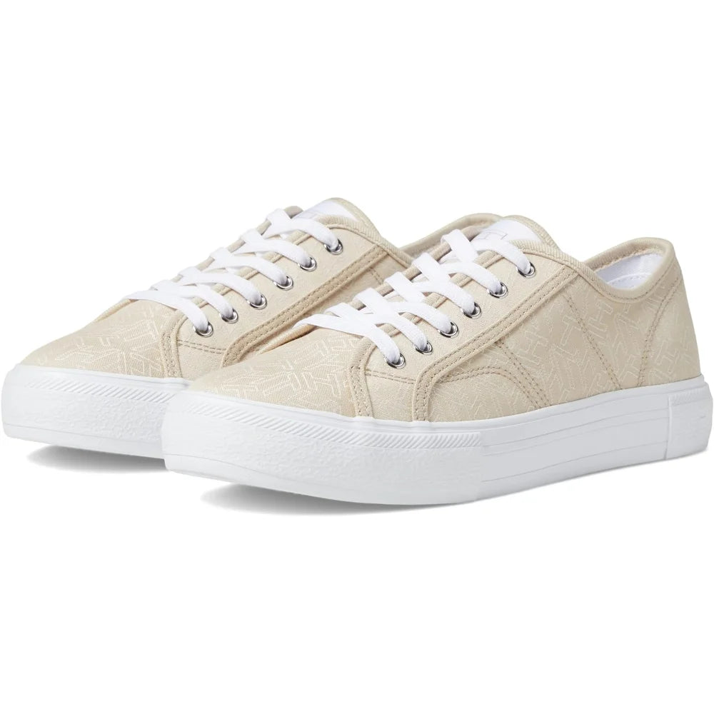 Tommy Hilfiger Alessy Sneaker Women - BEG Beige / 37 M Shoes