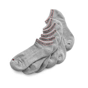 Tommy Hilfiger Ankle Flag Sock 3-Pack Socks - GRY - 3 Pairs / Gray / OS