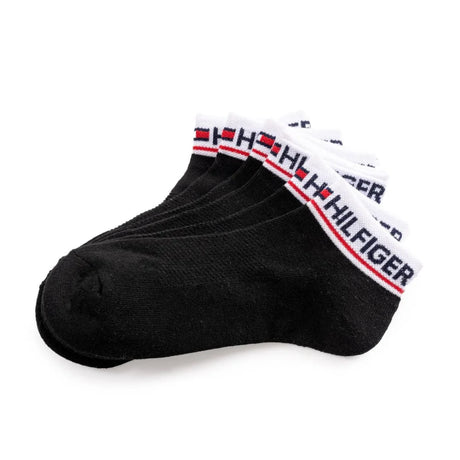 Tommy Hilfiger Ankle Sock 3-Pack Socks - BLKWHT - 3 Pairs / Black / OS