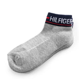 Tommy Hilfiger Ankle Sock 3-Pack Socks - GRY - 3 Pairs / Gray / OS