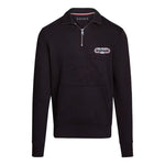 Tommy Hilfiger Archive Track Logo Half-Zip Sweatshirt Men MW0MW34382-BLK - Black / S