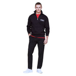 Tommy Hilfiger Archive Track Logo Half-Zip Sweatshirt Men MW0MW34382-BLK
