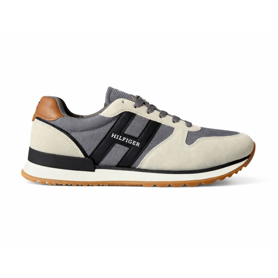 Tommy Hilfiger Atus Sneakers Men - GRYBEG - Gray/ Beige / 40