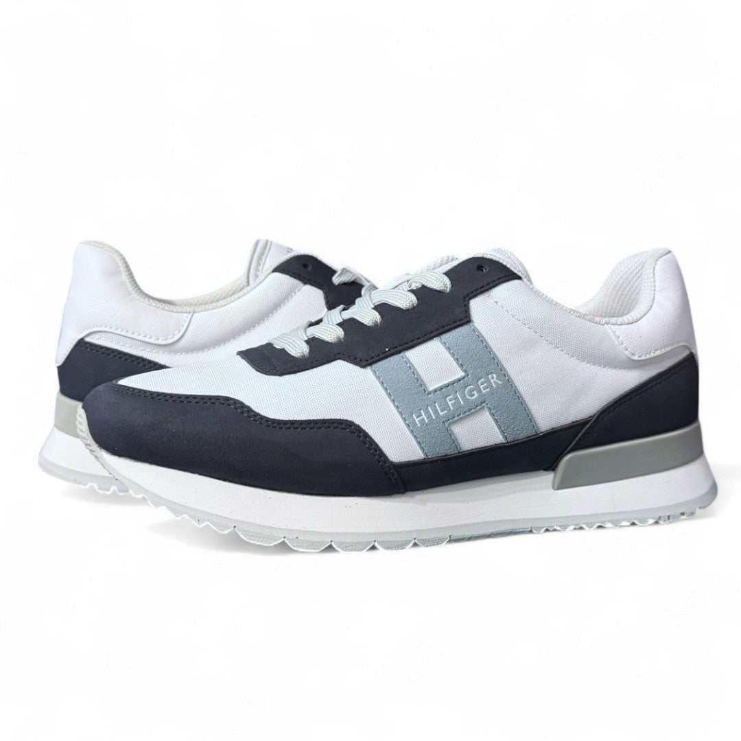 Tommy Hilfiger Atus Sneakers Men - WHTNVY - White/ Navy / 40