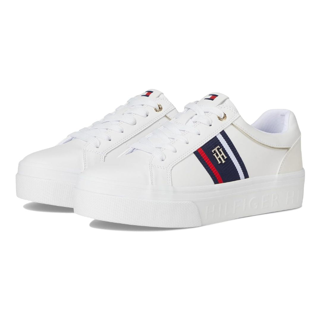 Tommy Hilfiger Badria Women’s Sneakers - WHT - White / 35