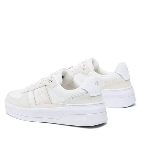 Tommy Hilfiger Basket Sneaker With Webbing Women FW0FW06950 - WHTBEG - Shoes