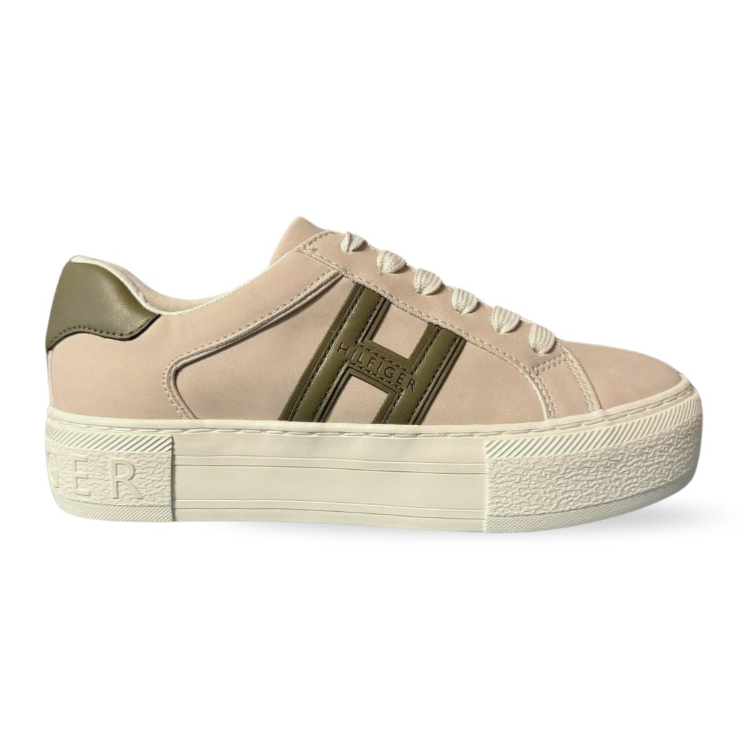Tommy Hilfiger Baxli Platform Sneakers Women - BEG - Beige / 35 / M