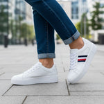 Tommy Hilfiger Belvie Sneakers Women - WHT