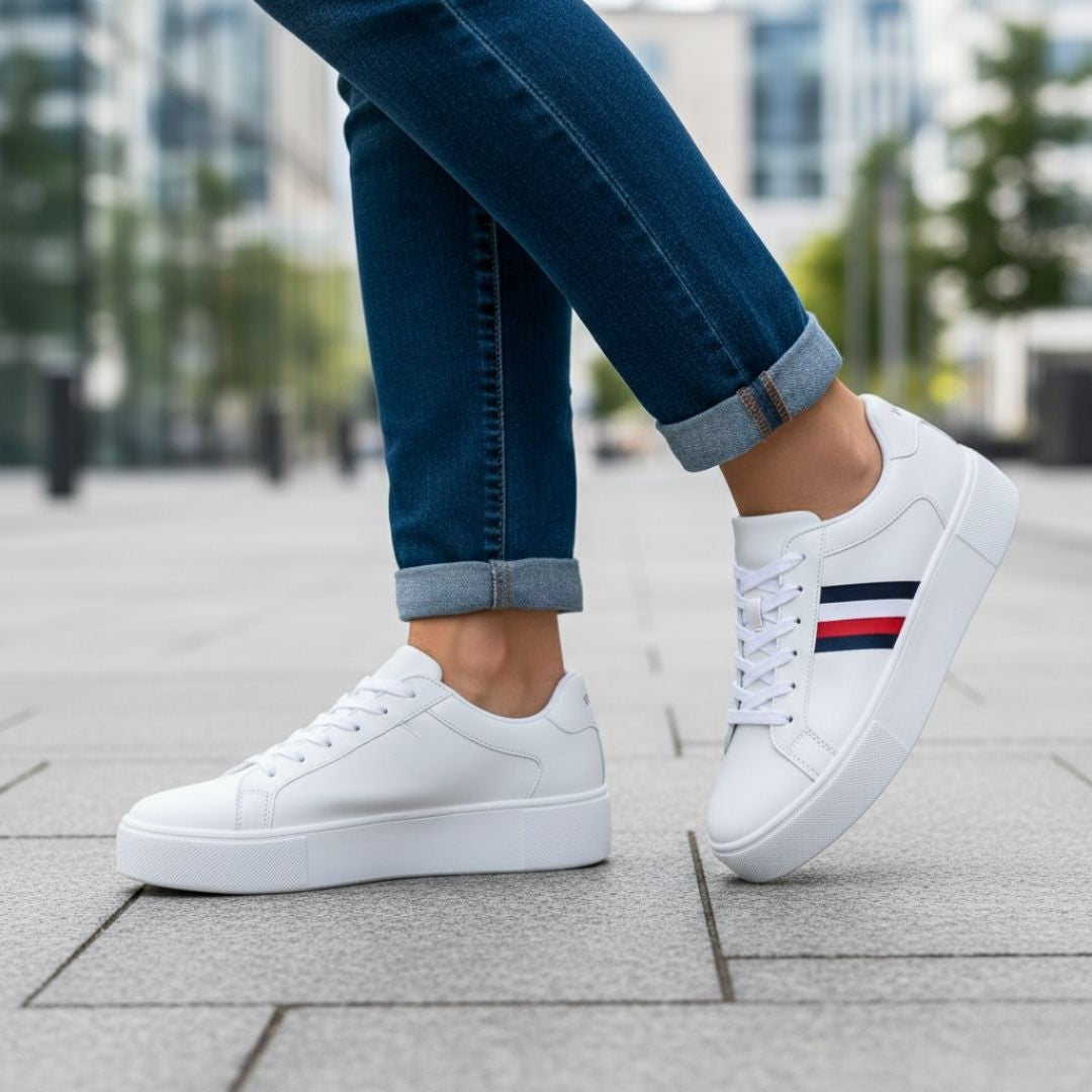 Tommy Hilfiger Belvie Sneakers Women - WHT
