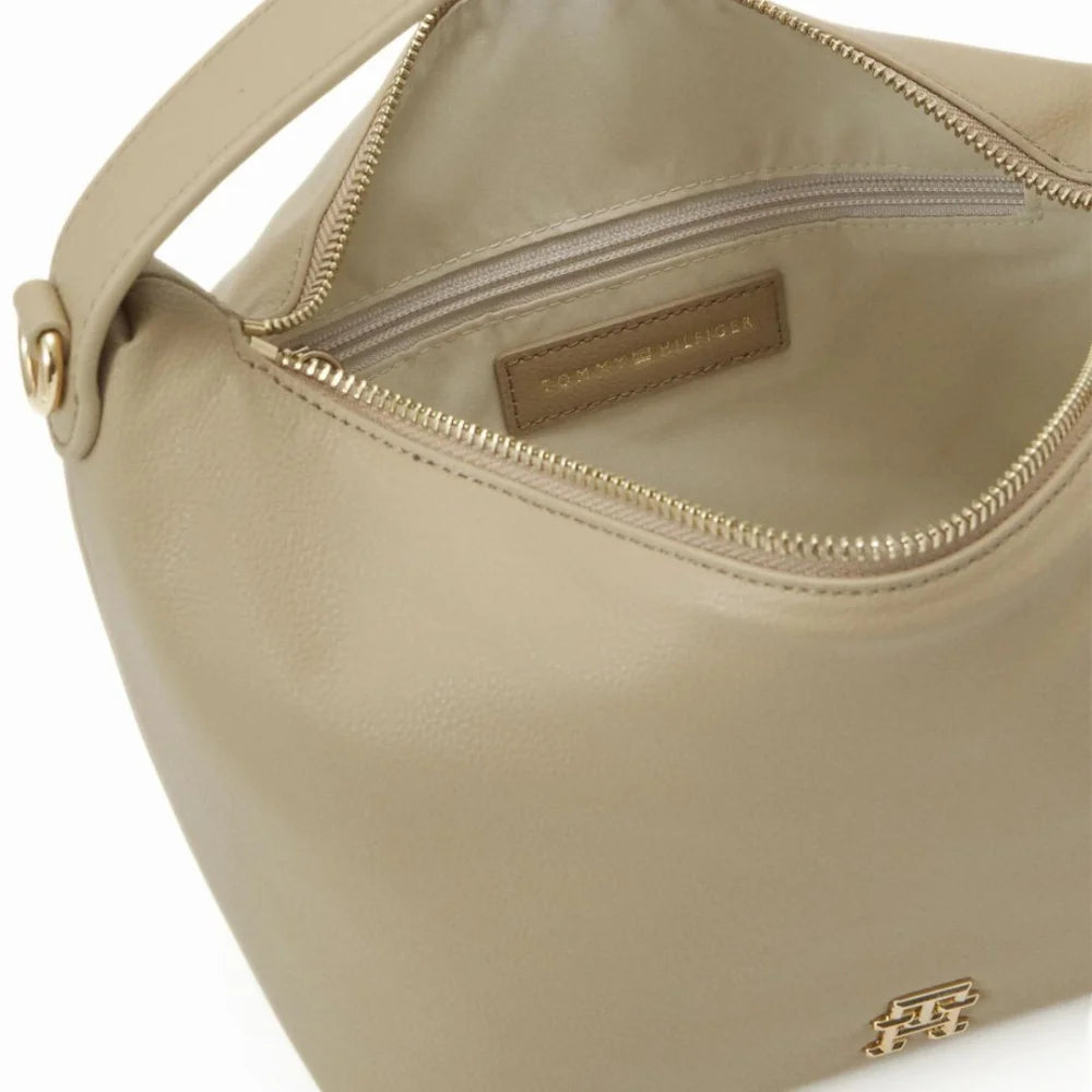 Tommy Hilfiger Borsetta Th Casual Shoulder Bag AW0AW14499-BEG - Beige