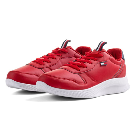 Tommy Hilfiger Cade Court Low Kids - RED / D Medium 37 Shoes