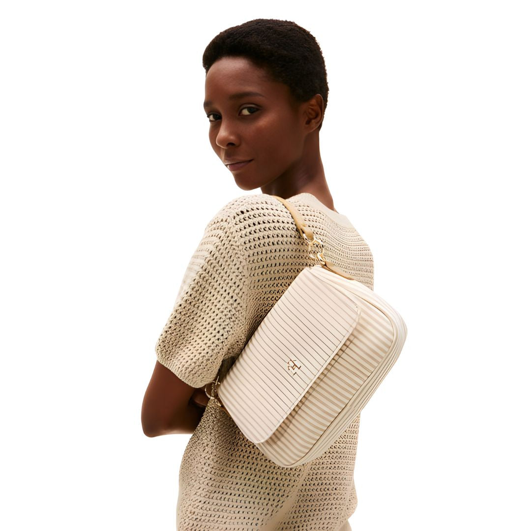 Tommy Hilfiger Canvas Crossbody Shoulder Bag AW0AW171660I1