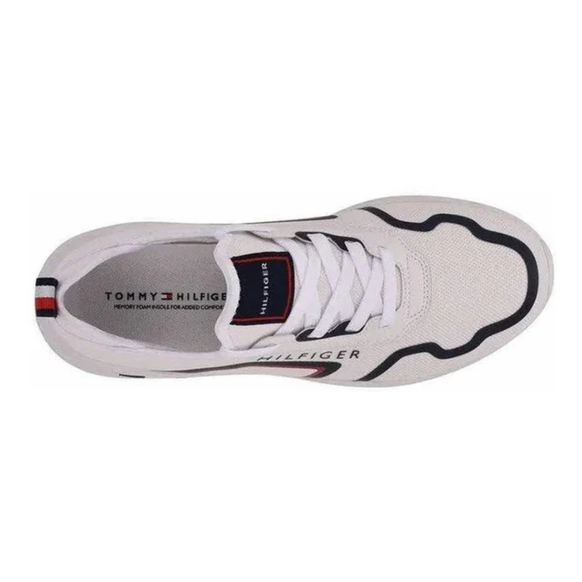 TOMMY HILFIGER CETUS-M SNEAKER-WHT