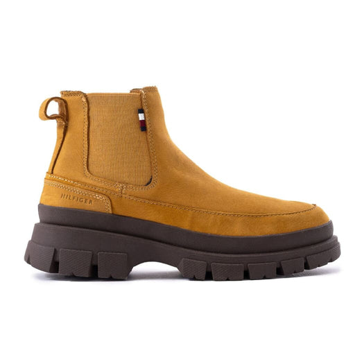Tommy Hilfiger Chelsea Hybrid Boots Tractor Sole Men - TAN - Shoes