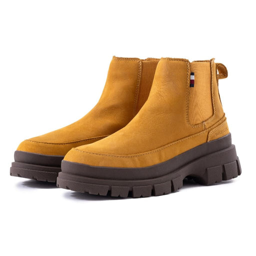 Tommy Hilfiger Chelsea Hybrid Boots Tractor Sole Men - TAN - Tan / 40 - Shoes