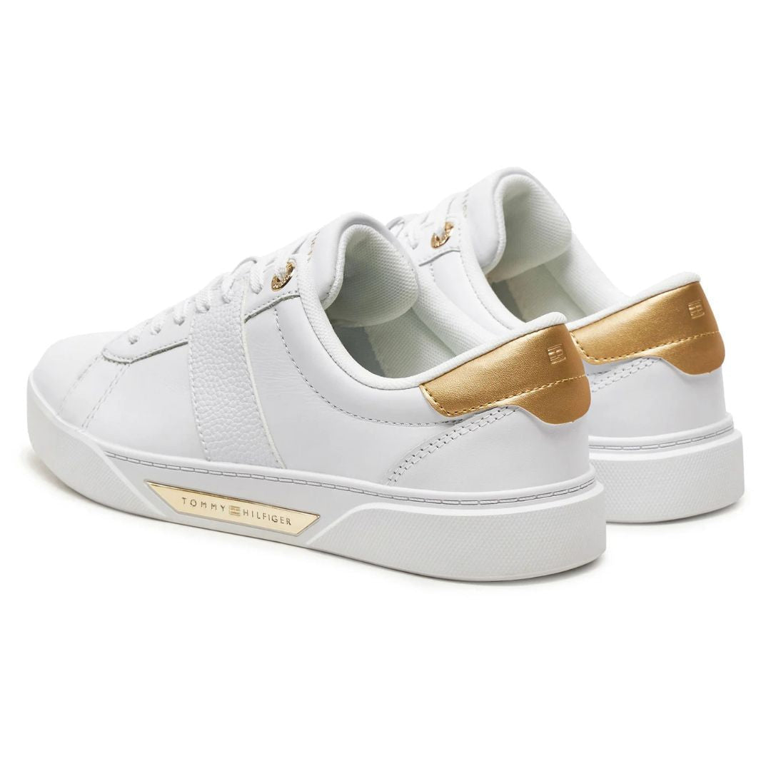 Tommy Hilfiger Chic Panel Court Sneaker FW0FW07998-WHT