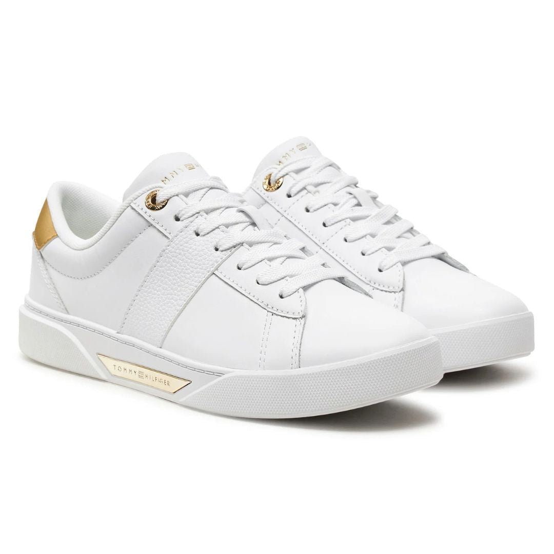 Tommy Hilfiger Chic Panel Court Sneaker FW0FW07998-WHT