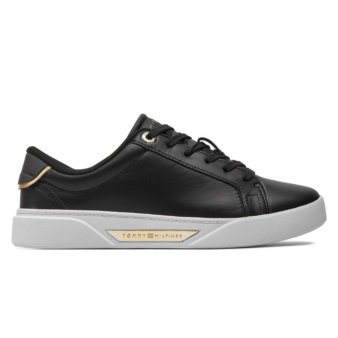 Tommy Hilfiger Chic Sneakers Hw Court Women FW0FW07813-BLK - Black / 37