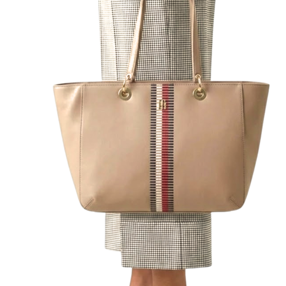 Tommy Hilfiger CHIC TOTE CORP Handbag women - BEG - Beige